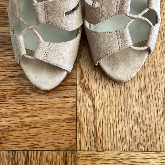 Shoemint pink suede lace up heels - Picture 6 of 7